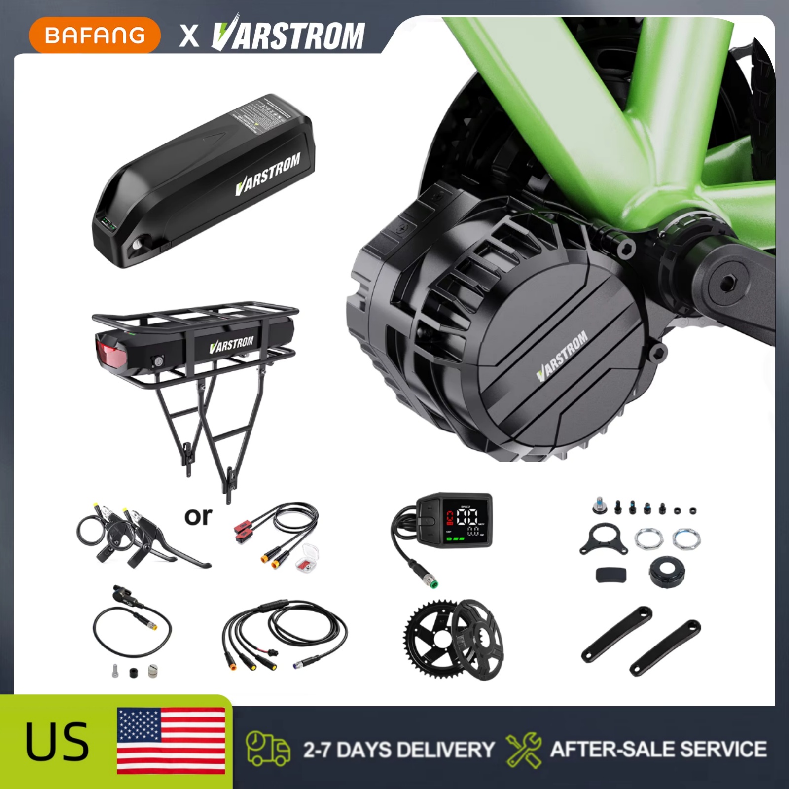 바스트롬 750W 48V 미드 모터 키트, 토크 센서  - Side Hung Mid Drive Motor Kit 리뷰 및 가격
